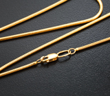 Золотая цепочка 400 мм / 1,5 мм