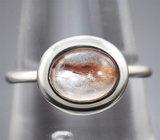 Кольцо с красивейшим рутиловым кварцем 1,51 карата