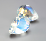 Пара ограненных лунных камней 1,21 карата 