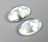 Пара ограненных лунных камней 1,27 карата 
