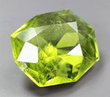 Перидот авторской огранки 5,75 карата