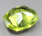 Перидот авторской огранки 5,75 карата