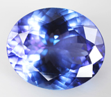 Чистейший полихромный танзанит 6,1 карата 