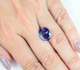 Чистейший полихромный танзанит 6,1 карата 