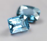 Две редких синих шпинели 1 карат