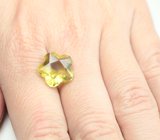 Чистейший лимонный цитрин авторской огранки 6,97 карата