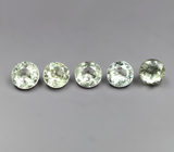 Набор из 5 диаспоров 1 карат 