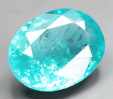 Топовый цвет! "Неоновый" апатит 4,9 карата