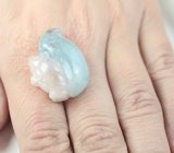 Полихромный резной берилл 46,55 карата