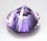 Чистейший крупный аметист лазерной огранки 27,58 карата 