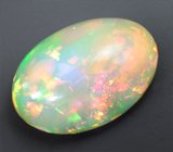 Крупный кристаллический эфиопский опал 5,42 карата 