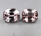 Редкая пара гранатов со сменой цвета 2,5 карата 