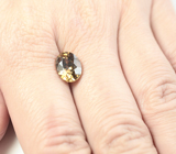 Желтый циркон высокой чистоты 4.48 карата