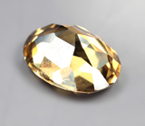 Чистейший зеленовато-желтый циркон 3,29 карата