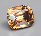 Оранжевато-желтый циркон 3,71 карата