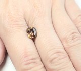 Оранжевато-желтый циркон 3,71 карата