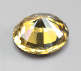 Чистейший ярко-желтый циркон 2,37 карата