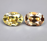 Пара цирконов 4,11 карата