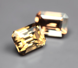 Пара цирконов 4,43 карата 