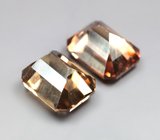 Пара цирконов 4,43 карата