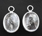 Подвесы для серег с турмалиновым кварцем 38,93 карата Золото