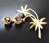 Брошь с рубиновыми шпинелями 2,63 карата