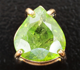 Кулон с цаворитом 2,25 карата Золото