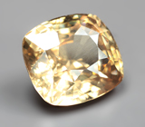 Желтый циркон высокой чистоты 2,81 карата 