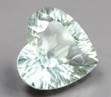 Зеленый аметист эффектной огранки 8,76 карата