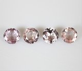 Набор из 4 гранатов со сменой цвета 1,22 карата 