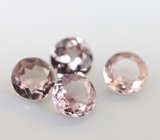 Набор из 4 гранатов со сменой цвета 1,22 карата 