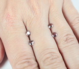 Набор из 4 гранатов со сменой цвета 1,22 карата