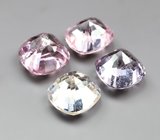 Крупный набор из 4 разноцветных шпинелей 5,36 карата