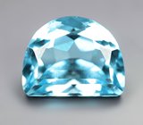 Чистейший топаз авторской огранки 3,89 карата 