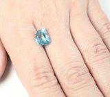 Чистейший топаз авторской огранки 3,89 карата 