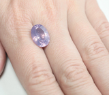 Чистейший лавандовый аметист лазерной огранки 6,19 карата 