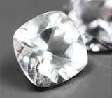 Пара пастельно-оранжевых морганитов 1,85 карата 