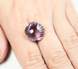 Чистейший резной аметрин 17,01 карата 