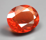 Мексиканский ограненный "огненный" опал 2,48 карата 