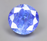 Яркий насыщенный танзанит 6,21 карата 