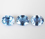 Брошь со шпинелями 4,04 карата