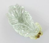 Резной мятно-зеленый турмалин 1,46 карата 