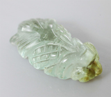 Резной мятно-зеленый турмалин 1,46 карата