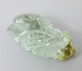 Резной мятно-зеленый турмалин 1,46 карата 