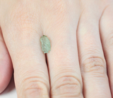 Резной мятно-зеленый турмалин 1,46 карата