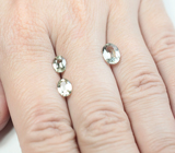 Набор из 3 диаспоров высокой чистоты 2,8 карата 