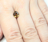 Желтый циркон высокой чистоты 2,54 карата 