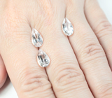 Редкий набор из 3 данбуритов 6,08 карата