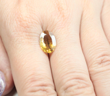 Желтый турмалин 2,76 карата 