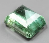 Голубовато-зеленый "неоновый" турмалин 4,48 карата